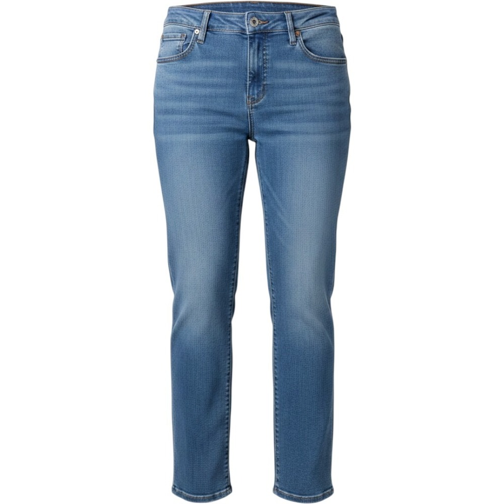 NEW Natural Reflections Classic Straight Medium Wash Denim Jeans 14P